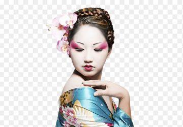 maquillaje de geisha