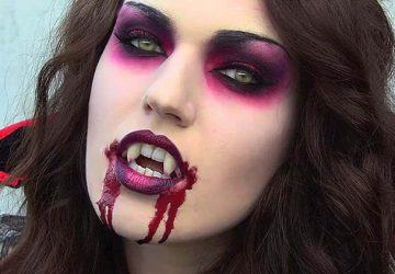 maquillaje de vampiro