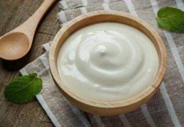 crema limpiadora yogur